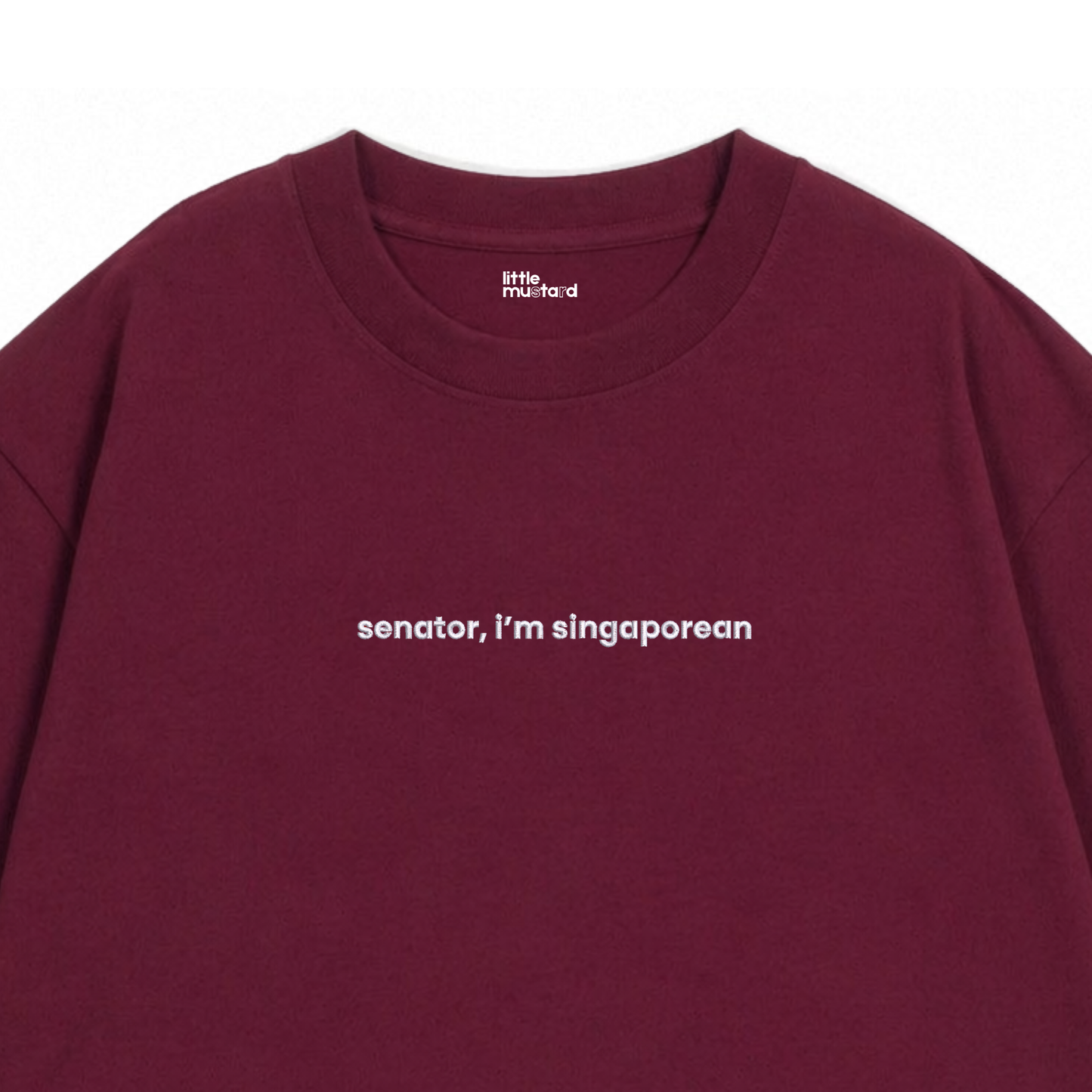 Senator, I'm Singaporean Tee