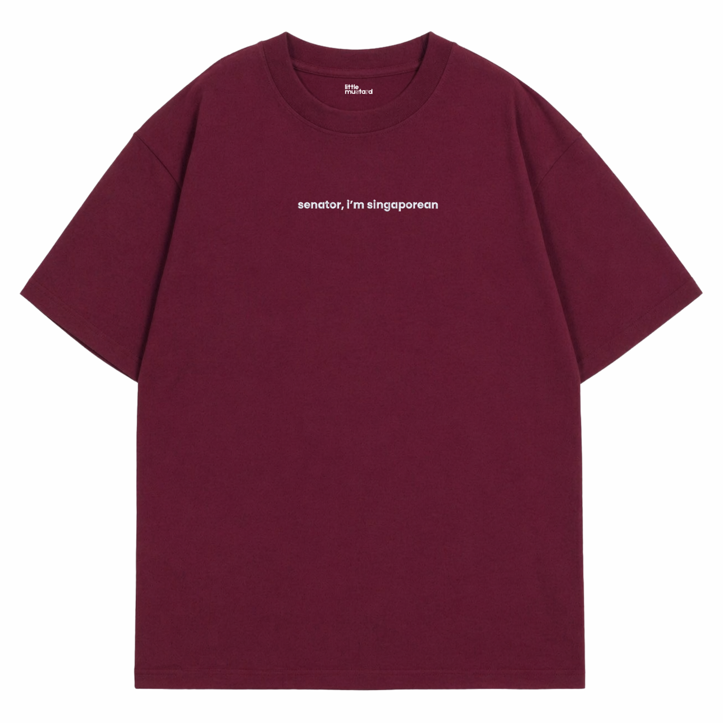 Senator, I'm Singaporean Tee