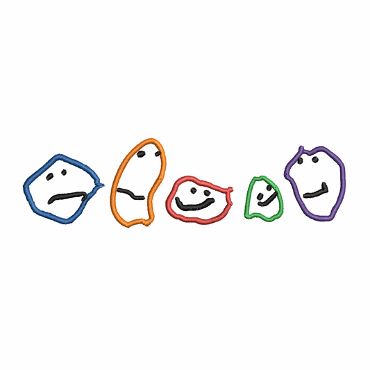 Jove's Smiley Faces Tee