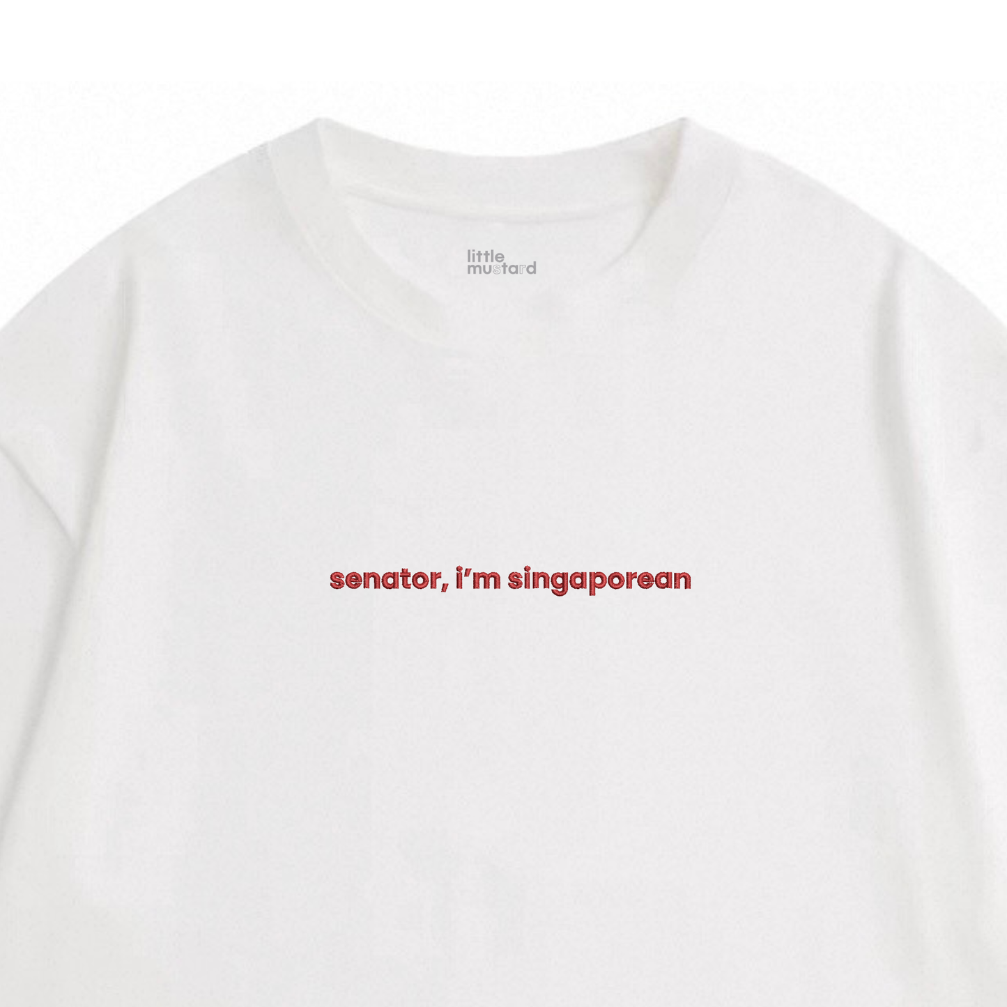 Senator, I'm Singaporean Tee
