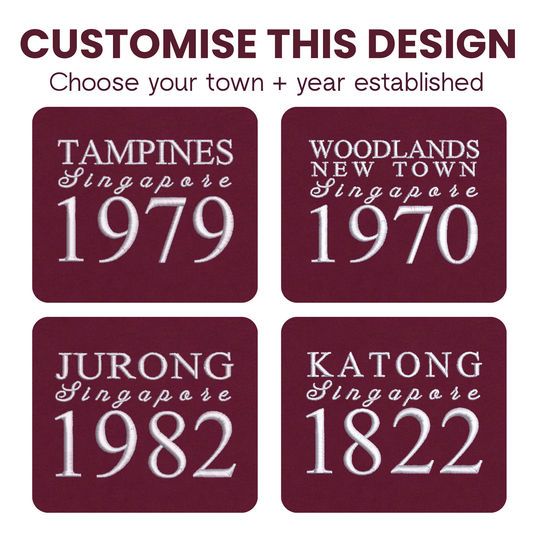 Singapore Town Tee (Custom)